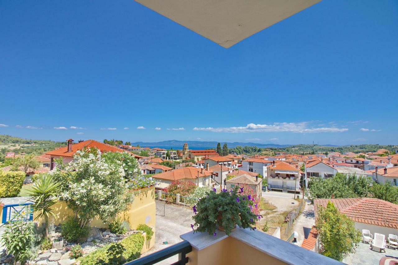 Maisonette With Sea View & Pool Villa Paliouri Buitenkant foto
