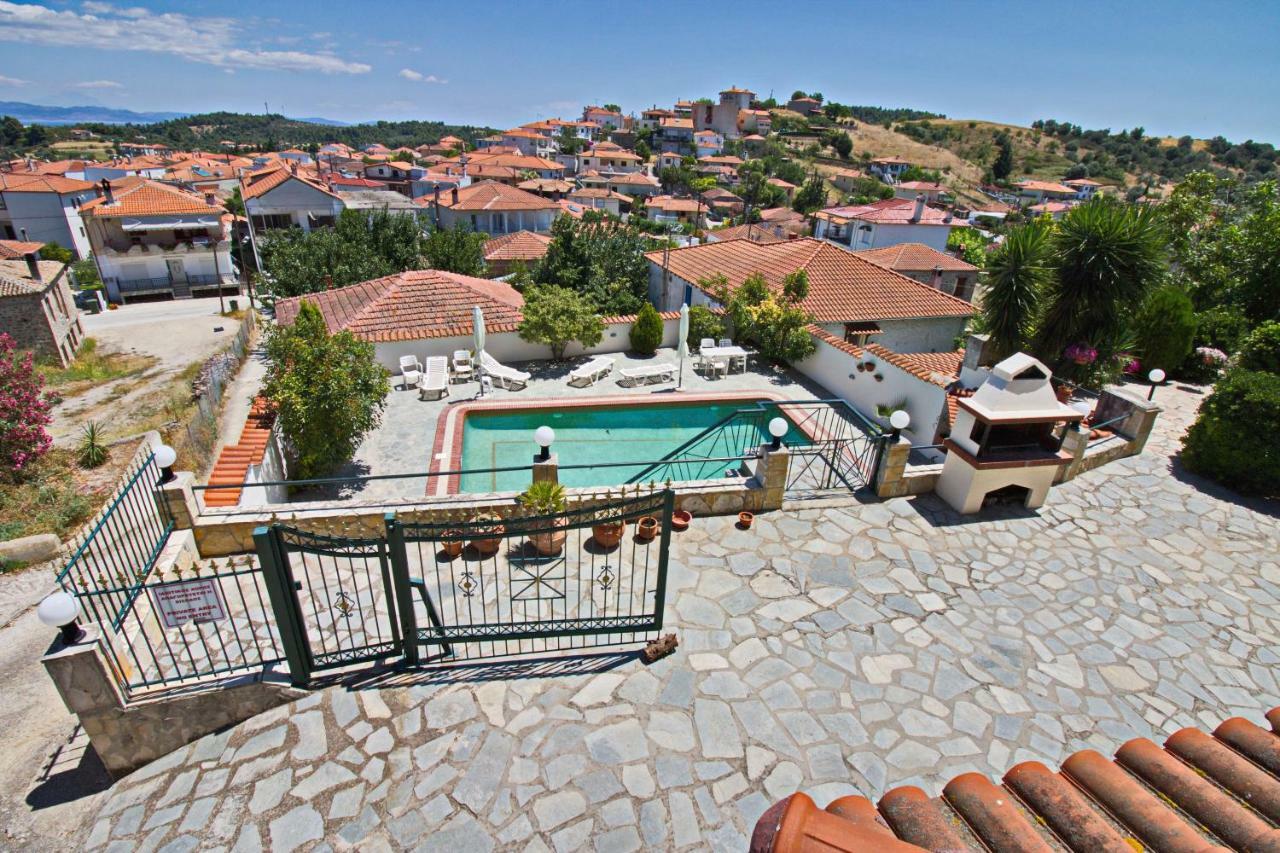 Maisonette With Sea View & Pool Villa Paliouri Buitenkant foto
