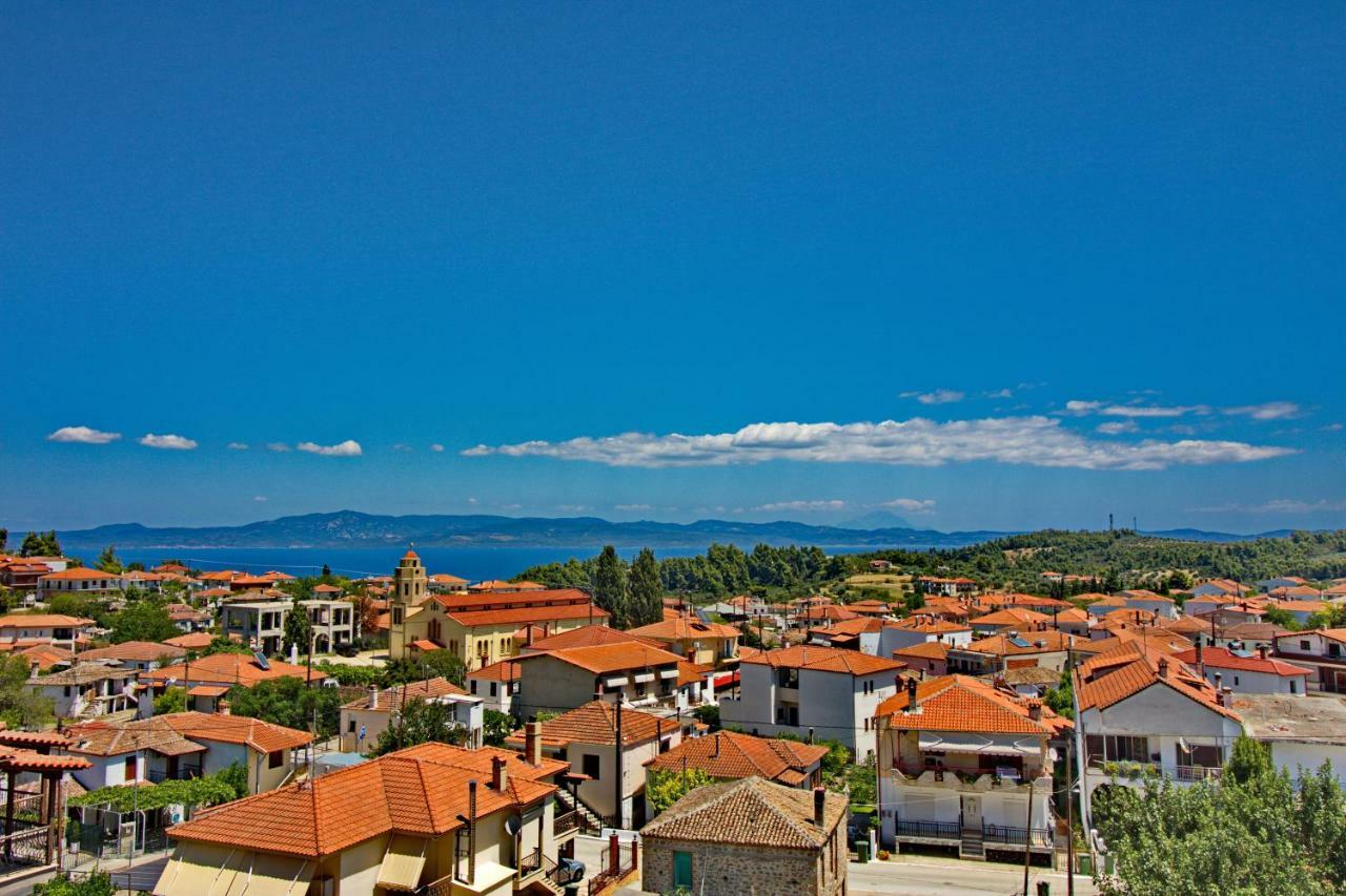 Maisonette With Sea View & Pool Villa Paliouri Buitenkant foto