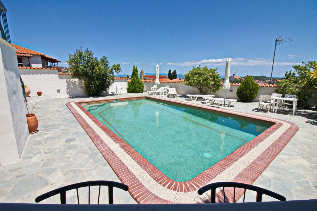 Maisonette With Sea View & Pool Villa Paliouri Buitenkant foto