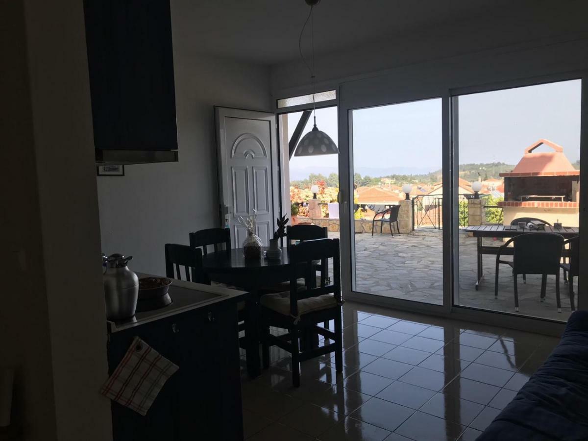 Maisonette With Sea View & Pool Villa Paliouri Buitenkant foto
