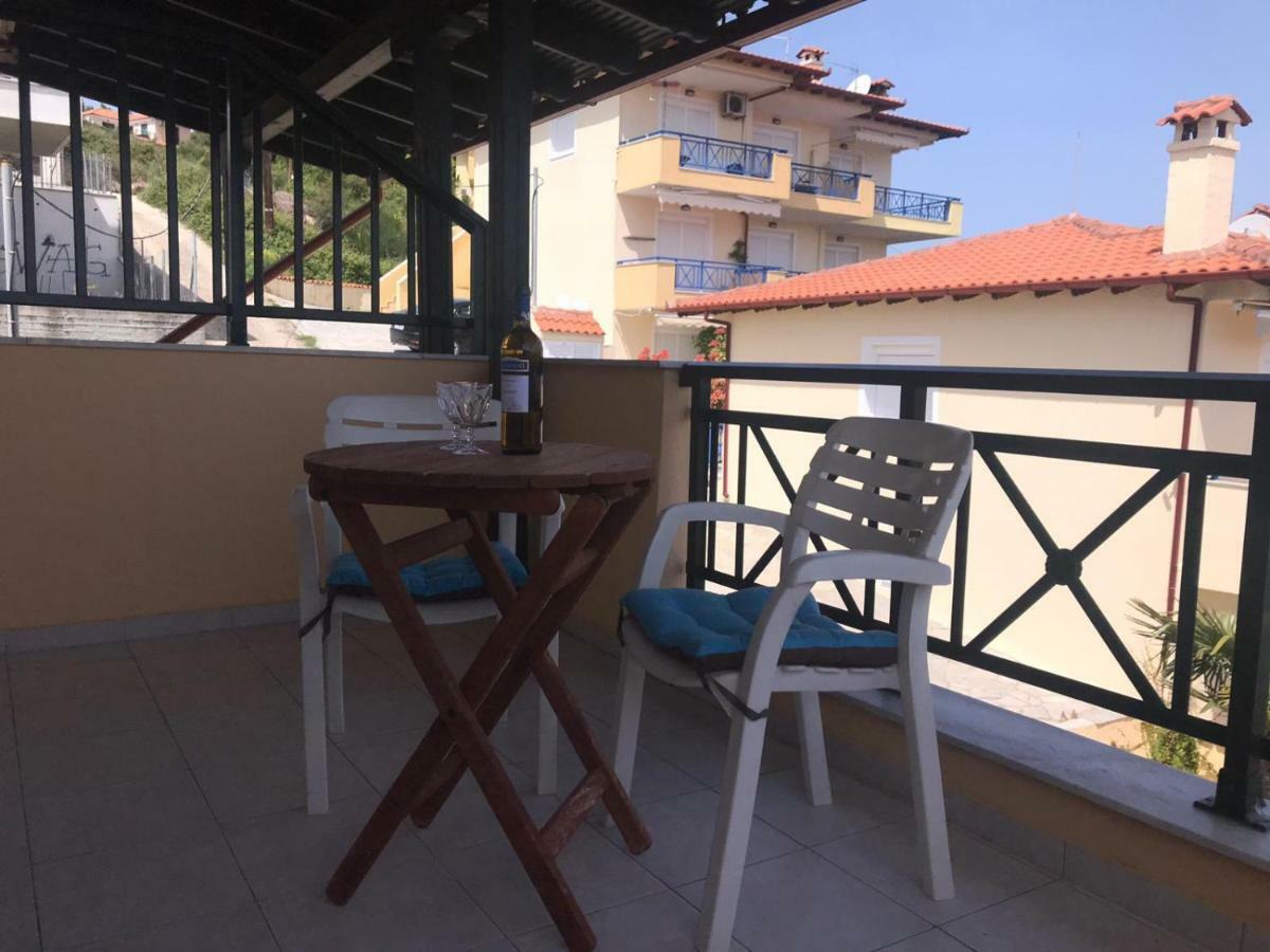 Maisonette With Sea View & Pool Villa Paliouri Buitenkant foto