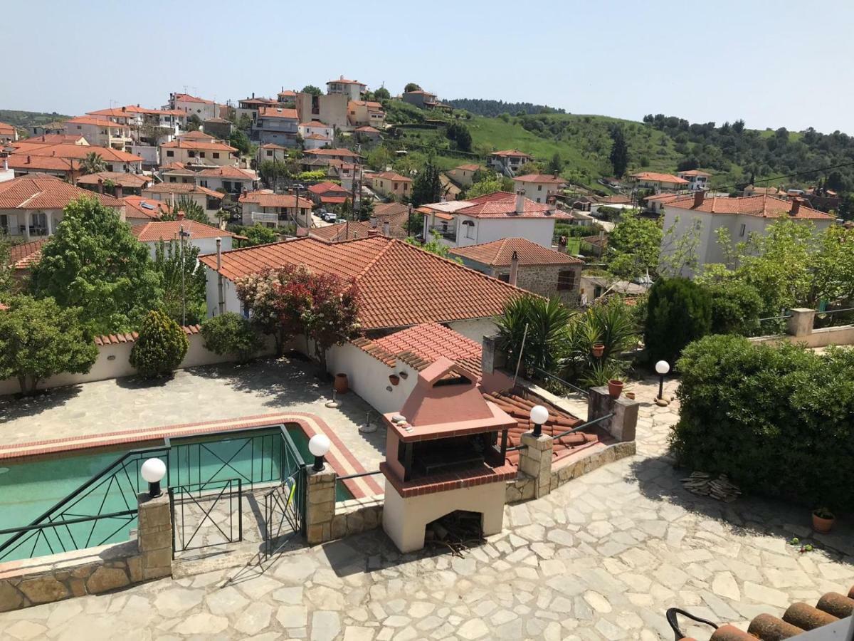 Maisonette With Sea View & Pool Villa Paliouri Buitenkant foto