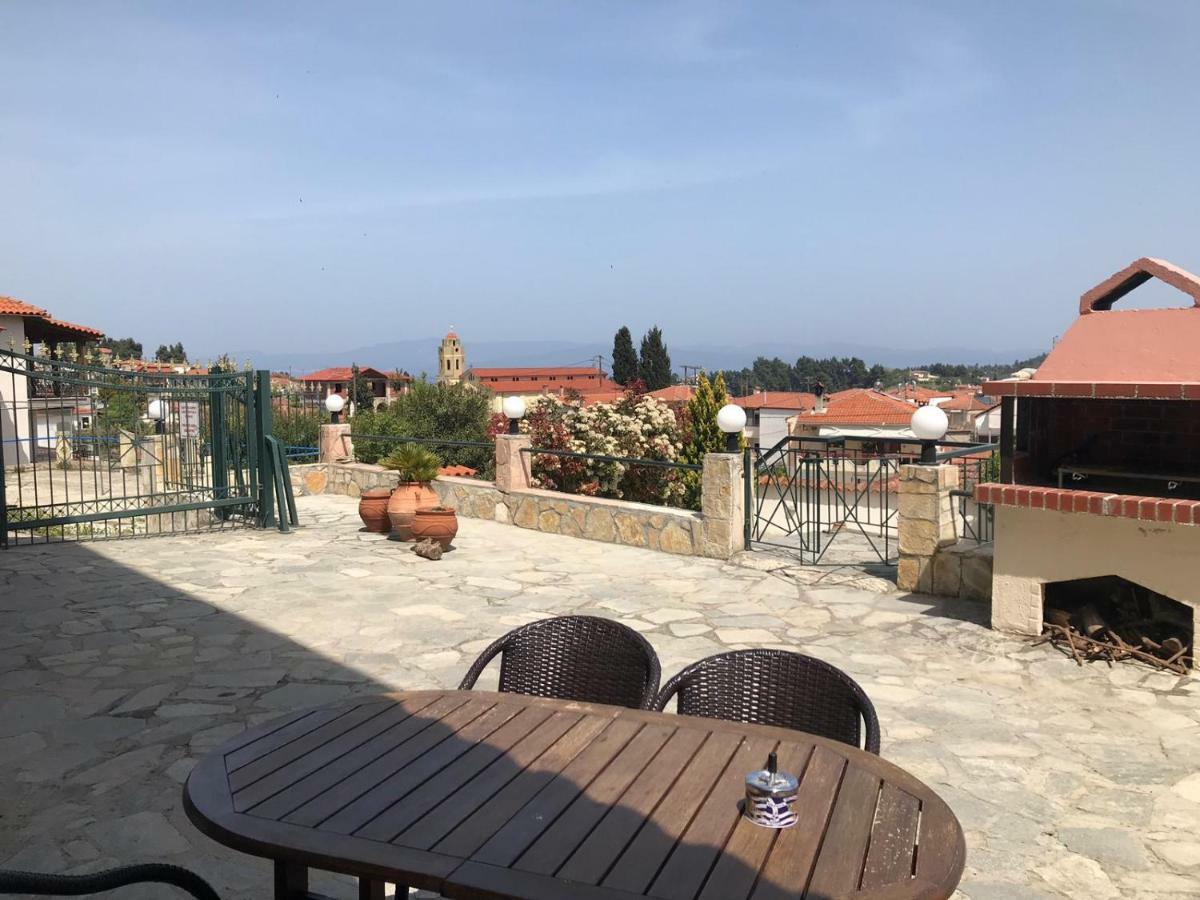Maisonette With Sea View & Pool Villa Paliouri Buitenkant foto