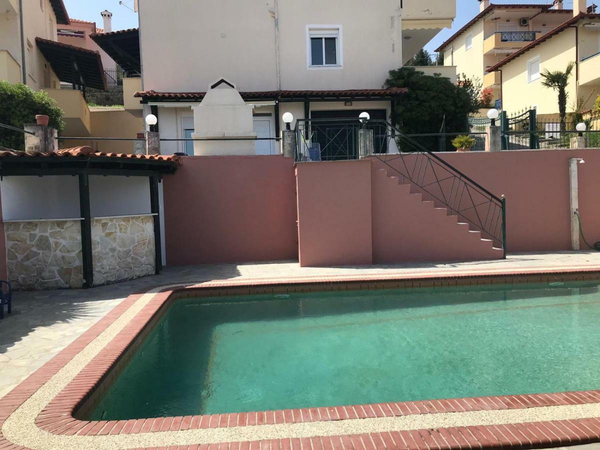 Maisonette With Sea View & Pool Villa Paliouri Buitenkant foto