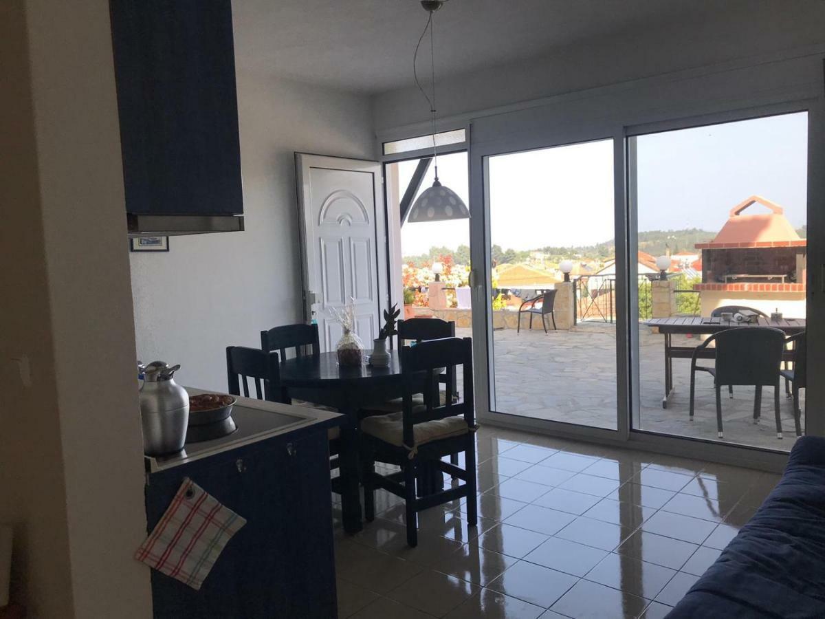 Maisonette With Sea View & Pool Villa Paliouri Buitenkant foto